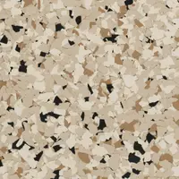 Shoreline - Standard flake option for epoxy flooring