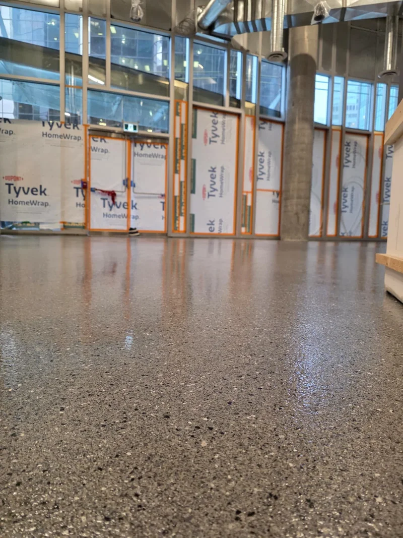 After: Data Center Epoxy Flooring | Professional Epoxy Flooring Vancouver | Lower Mainland Results