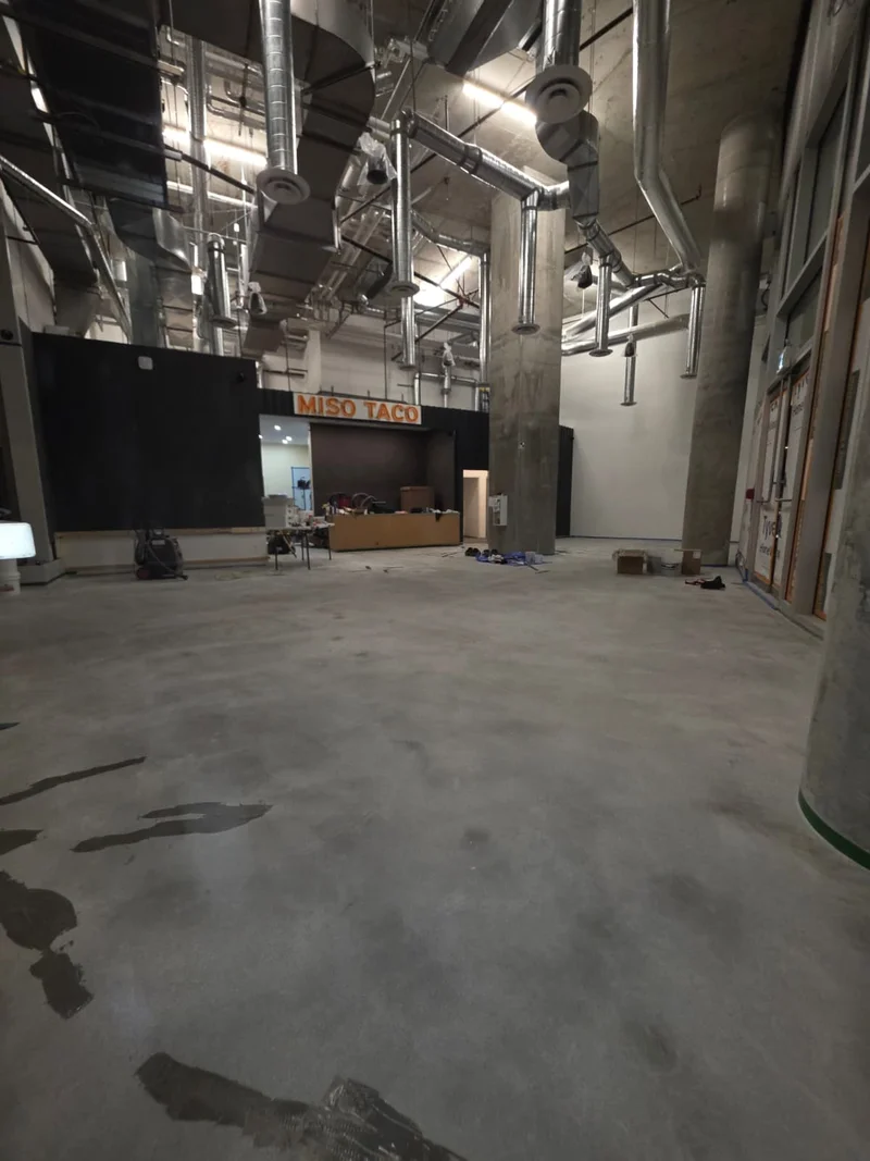 Before: Data Center Epoxy Flooring | Vancouver Epoxy Flooring Transformation | Lower Mainland BC
