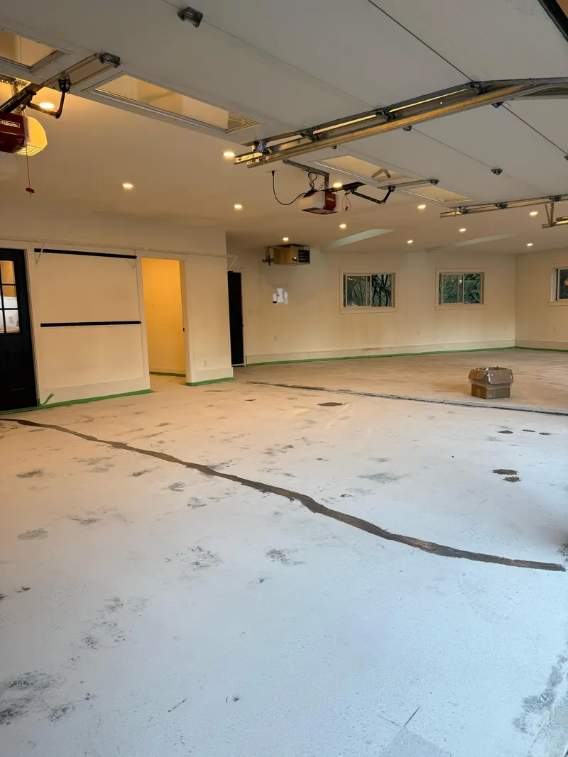 Before: Garage Floor Renovation | Vancouver Epoxy Flooring Transformation | Lower Mainland BC