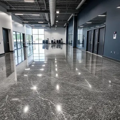 Vancouver commercial epoxy flooring installation - heavy-duty industrial surfaces for businesses